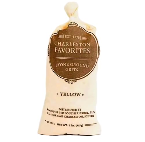Charleston Favorites Stone Ground Yellow Grits, 2 lb, Est. 1670