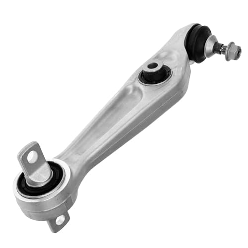 Image of Detroit Axle - 4pc Front End Kit for 2017-2022 Tesla Model 3, 2 Lower Forward Control Arms with Ball Joints 2 Sway Bar End Links 2018 2019 2020 2021 Replacement