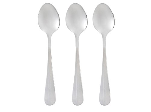 Pradel Heritage 517340 lot de 3 Cuilleres Cafe, Acier Inoxydable, Inox, 14 x 3 x 0,05 cm Cover