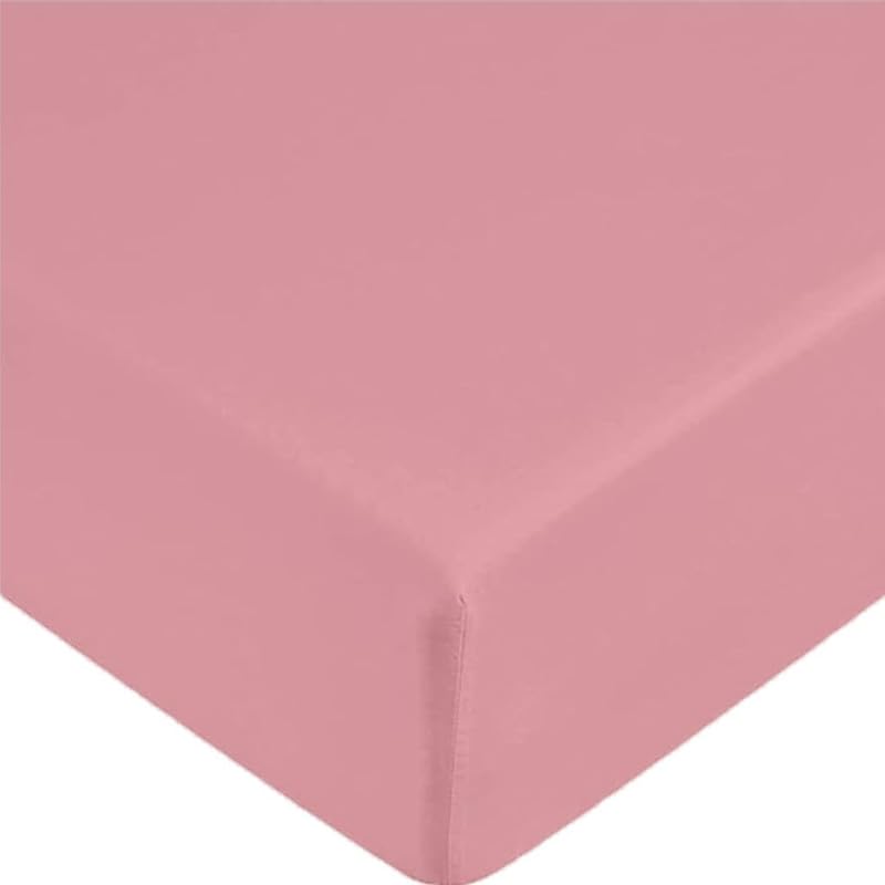 4 x Fitted Sheet 30 cm 12 Inch Deep Pocket - Non Iron Easy Care Soft Brushed Microfibre Fabric Shrinkage and Fade Resistant