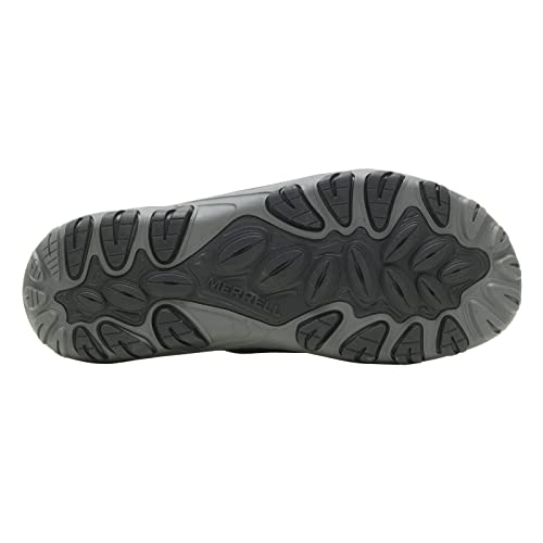 Merrell Men's, Huntington Leather Slide Sandal, Black, 8 #TOP5