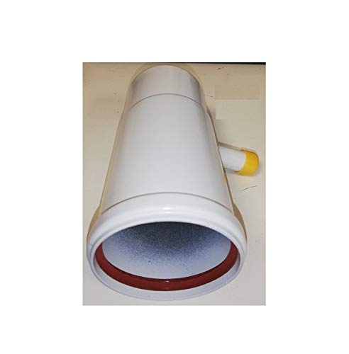 Récupérateur de condensation D80 alu blanc évite eau dans VMC - 2