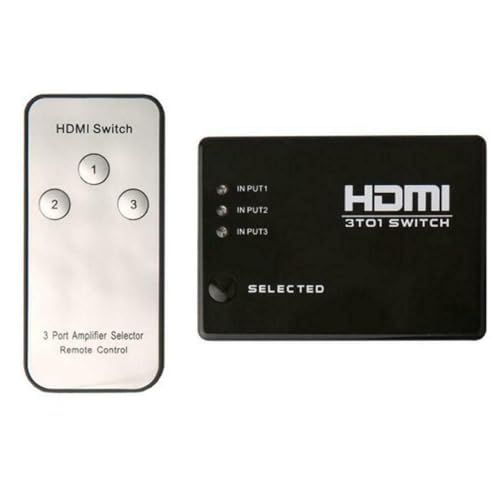 WBOX Technologies 0E-HDMISW3X1 3x1 HDMI Switcher