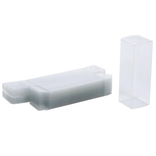 [FUPUTWO] vX`bNP[X  Mtg{bNX NA ܂ PVC  (5x5x15cm30Zbg)