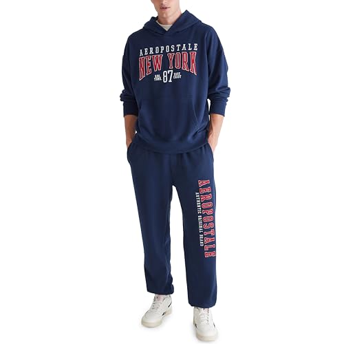 AEROPOSTALE mens Aeropostale New York Pullover Hoodie - Image 4