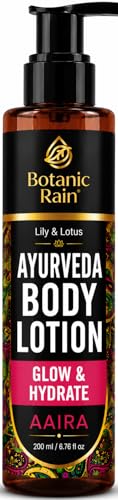 Organic Body Lotion for Dry & Crepey Skin – Lightweight Non-Greas...