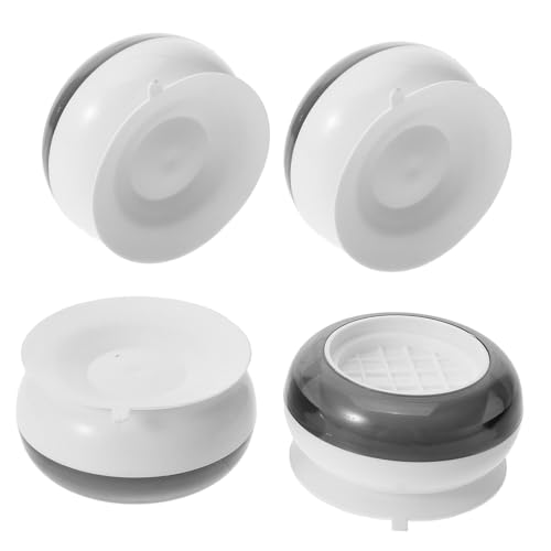 DIYEAH 4piezas Alfombrilla Antideslizante Para Lavadora Base De Estabilización y Elevadores De Muebles Almohadillas Antivibración Para Lavadora Tapete Para y Secadora Almohadillas