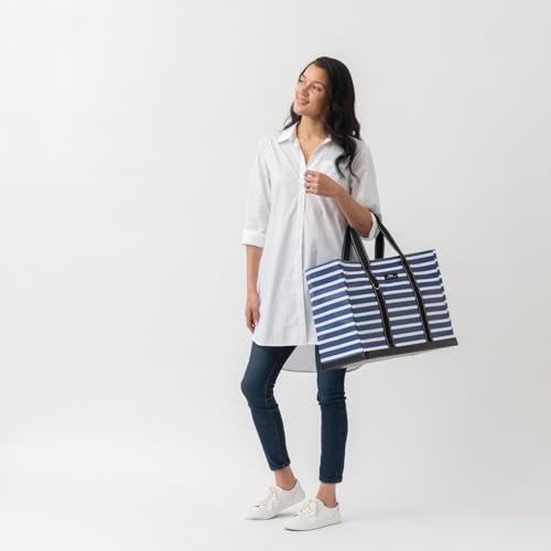Image of SCOUT Original Deano Tote - Durable Lightweight Open Top Beach, Pool & Lake Bag, Inside Zip Pocket, Folds Flat