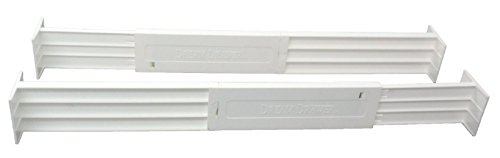 Dial Industries B1601 Adjustable Dream Drawer Dividers, Set of 2, 2.5