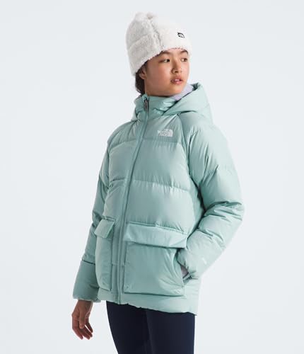 Image of THE NORTH FACE Kids' North Down Fleece-Lined Short Parka | 600 Fill Recycled Waterfowl Down Insulated, Water Repellent