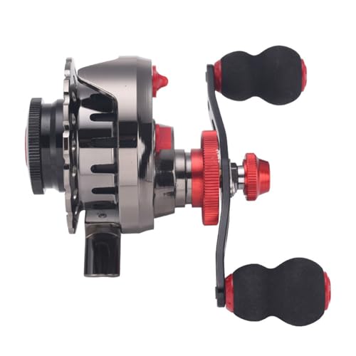 Fly Fishing Roller Potente Pesca Intercambiable Izquierda Intercambiable Rueda Marina Ligera Con 2 6: 1 Relación de engranajes