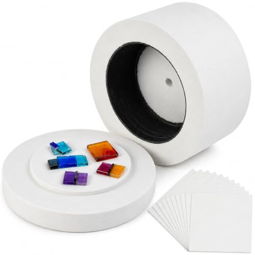 LDHHYH Large Microwave Kiln for Glass Fusing with 10 Pcs Kiln Paper