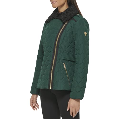 GUESS Womens Guess Women's Quilt Short Light-weight Jacket3