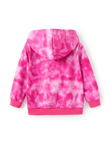 My Little Pony Girls Rainbow Tie-Dye Hoodie Sweatshirt Unicorn Graphic Pullover Tops Casual Clothes for Baby-Toddler Kids2