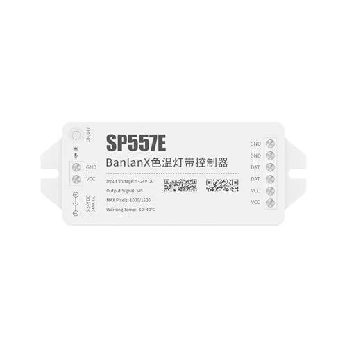 Contrôleur LED bicolore SP55XE élimine la complexité des configurations