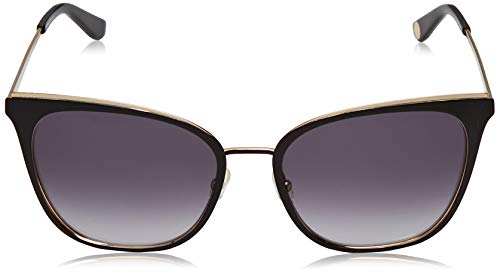 Juicy Couture Women's JU 609/G/S Cat Eye Sunglasses, Matte Black/Grey Shaded, 56mm, 18mm3