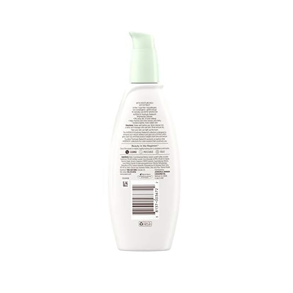 Aveeno-Positively-Radiant-Brightening-Facial-Cleanser-for-Sensitive-Skin-Non-Comedogenic-Oil-Free-Soap-Free-Hypoallergenic-67-fl-oz-Pack-of-3 Aveeno Positively Radiant Brightening Facial Cleanser for Sensitive Skin, Non-Comedogenic, Oil-Free, Soap-Free & Hypoallergenic, 6.7 Fl Oz, Pack of 3