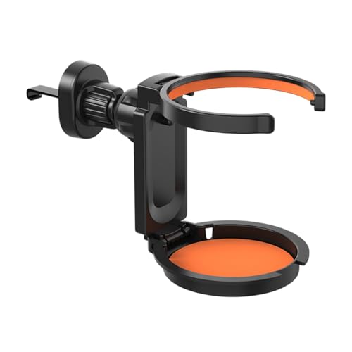 Pomurom Support Smartphone Ventilation | Porte-Gobelet Intérieur - Support Magnétique Pliant pour Téléphone et Boissons Idéal Conduite Tout Terrain Navigation Maritime Camping-Car Camion Bateau Taxi