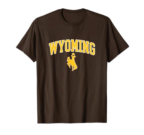 University of Wyoming Fan Favorite Brown Arch | Wyoming T-Shirt