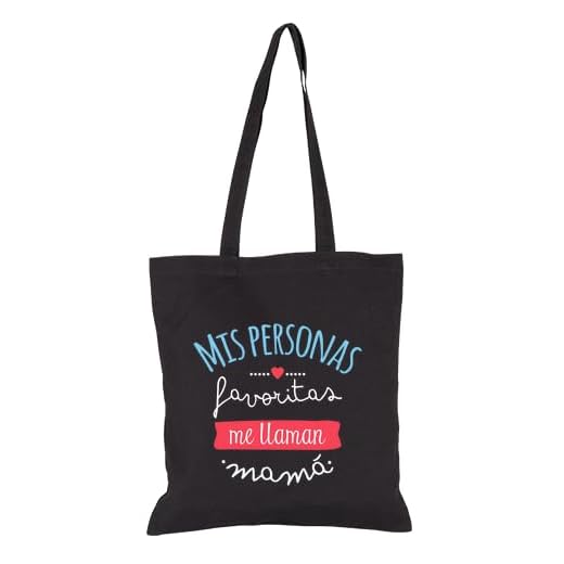 La Tostadora Tote Bag Tela - Bolsa De Algodon - Madre Mama Abuela - Regalos Originales Para Mujer - Mis Personas Favortias Me Llaman Mama