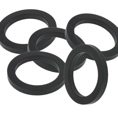 Schläfer 183410 | Hydraulische Flachdichtungen aus Gummi 3/4 x 3 mm, Gummidichtungen 3 mm, Gummidichtungen für Wasserhähne, Dichtung aus Wasserhahn Packung 5Stk.