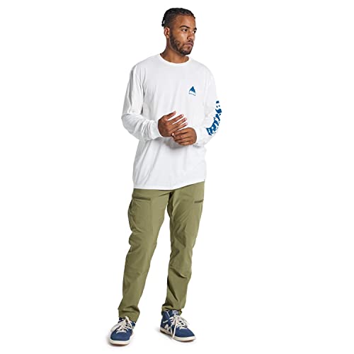 Burton Standard Elite Long Sleeve T-Shirt, Stout White, Medium #TOP1