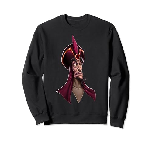 Sweatshirt Disney Aladdin Jafar portrait gros plan vêtement de rechange chaud hiver