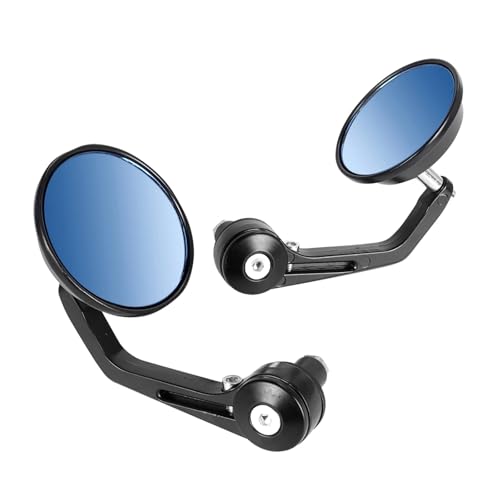 Retrovisores laterales redondos 7/8 para manillar de moto cafe racer y motocicletas urbanas 7