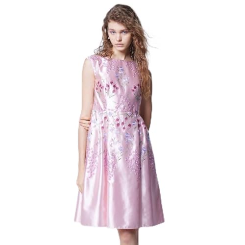 [トッカ] 洗える AUTUMN GARDEN ドレス ピンク系7 0