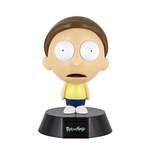 Paladone Mini Lampe Rick and 3D Morty, Multi