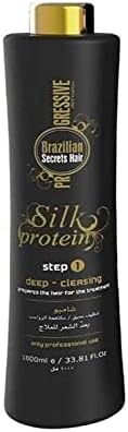 شامبو بروتين الخطوة رقم 1 لشعر حريري من بي اس اتش، 1000 مل، اسود