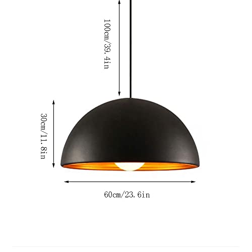 Lustre rustique américain rétro industriel suspension pour plafond - 6