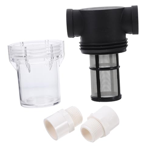 CHILDWEET Filtro De Agua Para Jardín Con Tubo De PVC Reemplazo De Filtro De Jardinería Purificador De Agua De Alta Eficiencia Compatible Con Tuberías De Filtro De 80 Mesh