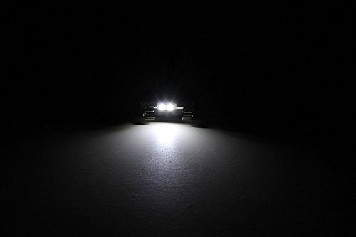 Bombillas LED 29mm para espejo y visor solar, 4 piezas miniatura 2