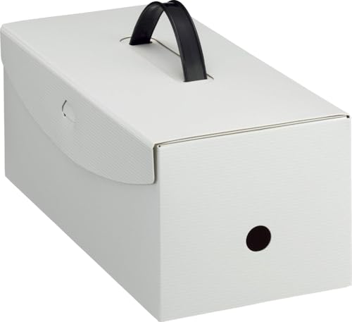 ライオン事務器 ボックスファイル スマフィ A4 横型1/2 BF-22S ライトグレー