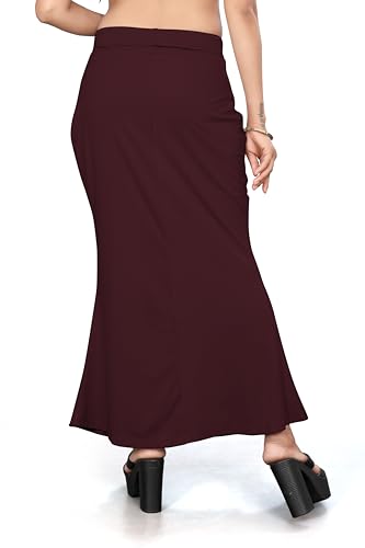 Image of Yashika Present Lycra Saree Shapewear Petticoat for Women||Straight Fit Petticoat Saree Silhouette Shape Wear Dress for Saree|| AZ-YS-OG-SHAPER-P