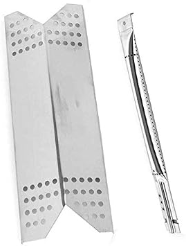 Replacement Kit for Kmart 640-01350178-8, 640-026629611-0, Lowes 720-0670E, Grill Master 720-0670E & Nexgrill 720-0670E, 720-0718 Gas Models Include 1 Burner & 1 Heat Tamer