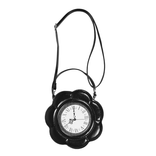 Sac horloge steampunk femme cuir vintage multi-compartiment voyage