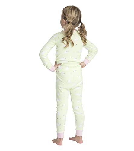 Image of Hatley Girl's Organic Cotton Long Sleeve Printed Pyjama Set Pajama
