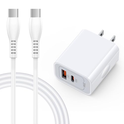 for Samsung Fast Charger USB C Wall Plug Adapter for Samsung Galaxy A57 A37 A17 5G A36 S26 Ultra S25FE A56 Z Flip7 S24,iPhone Charger Fast Charging Block with 6FT Cord for iPhone 17 Pro Max 16Plus 16e - image 1