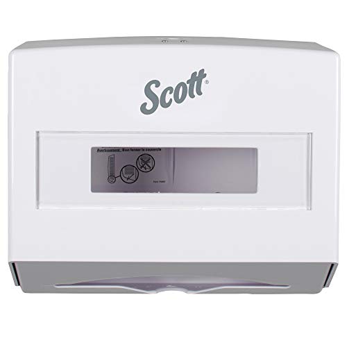 Image of Scott Professional Scottfold Folded Paper Towel Dispenser, White (09214)