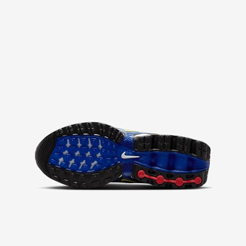 Nike Air Max Dn Big Kids' Shoes (FB8987-402, Racer Blue/Blue Fury/Black/Vibrant Yellow)2
