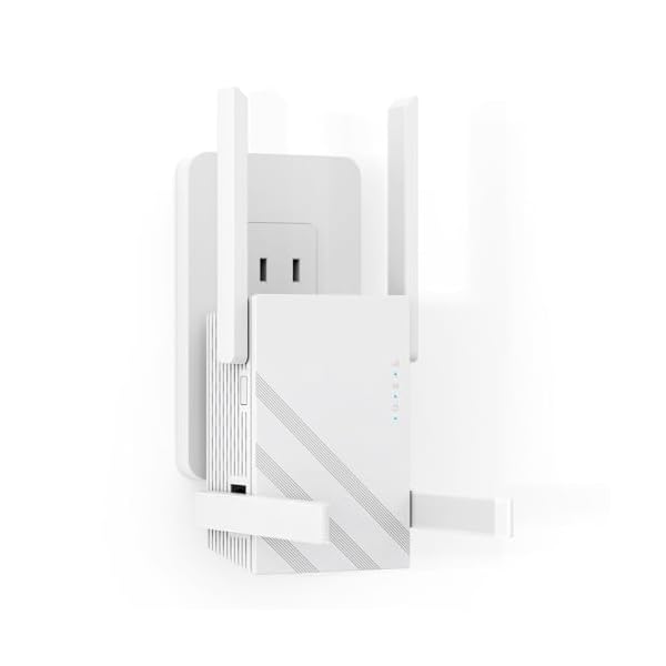 2025 1.2Gbps WiFi Extender Signal Booster, Up to 12880 sq. ft, Dual Band 5GHz/2.4GHz, WiFi Extenders Signal Booster for Home, WiFi Range Extender with Ethernet Port, Connects 100+ Devices