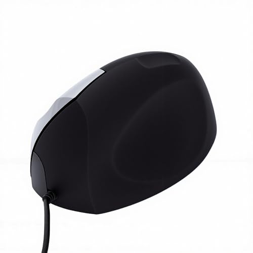 Ratón vertical ergonómico USB para oficina con sensor óptico de alta precisión 3