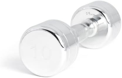 CAP Barbell Chrome Dumbbell with Contoured Handle | 3-50 LB