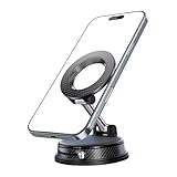 support telephone automatique voiture Support pliable et réglable : le design pliable compact simplifie le rangement tout en offrant des angles réglables pour un positionnement personnalisé du téléphone, idéal pour les tableaux de bord de camion, les cabines de tracteur, les configurations de remorques ou toute zone où un support flexible et pliable est nécessaire.