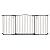 North States 72" Wide Deluxe Décor Baby Gate: Provides safety in extra-wide spaces with added one-hand functionality. Hardware mount. Fits 38.3"-72" wide (30" tall, Bronze)