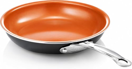 Image of GOTHAM STEEL 12 Inch Copper Non Stick Frying Pans Skillet