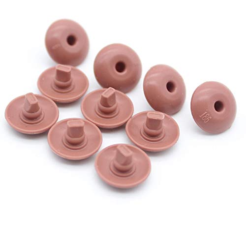 Luxuypon 10Pcs Primer Check Valve fit for Zama Walbro Homelite Mcculloch Weedeater Trimmer Blower 176-64, 176-64-1