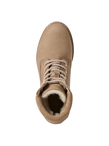 Tamaris Damen Stiefel Leder beige 40 – Ansicht 3
